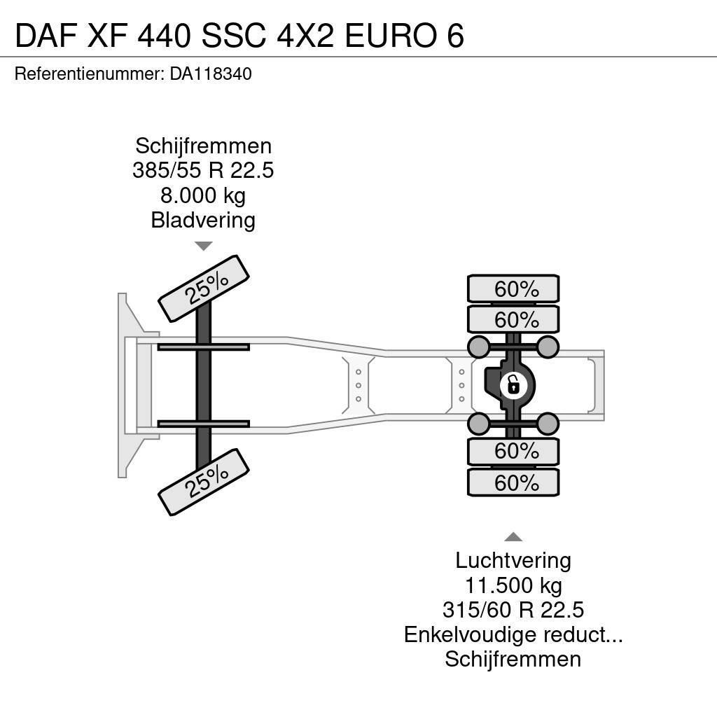 DAF XF 440 SSC 4X2 EURO 6 Trekkers