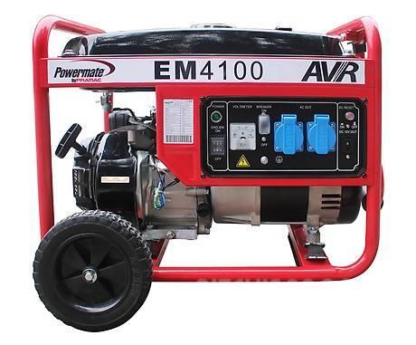  Powermate by Pramac EM4100 Benzine generatoren