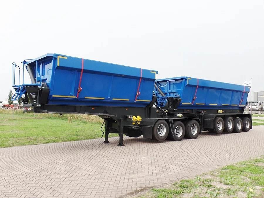  Mitrax Side Tipping TNR745 B-Double 7-axle Tipper Kippers