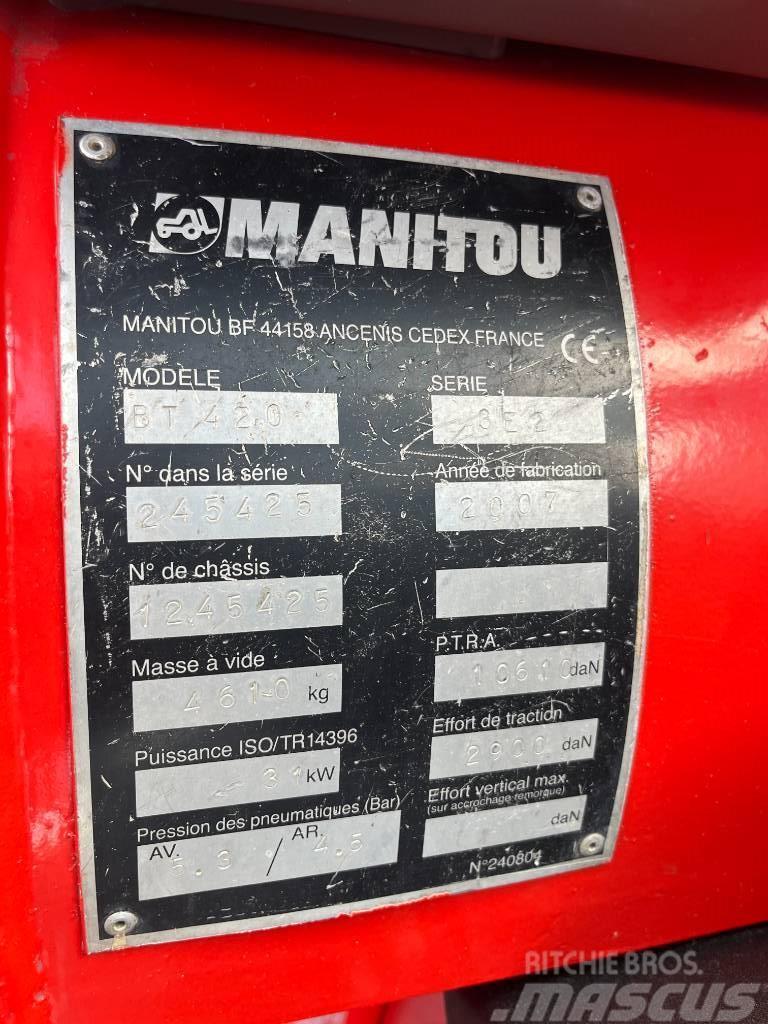 Manitou BT 420 Verreikers voor landbouw