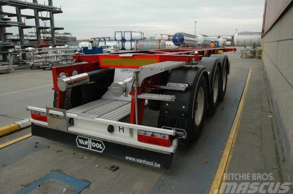 Van Hool 20" Tankchassis 3100 kg Containerchassis