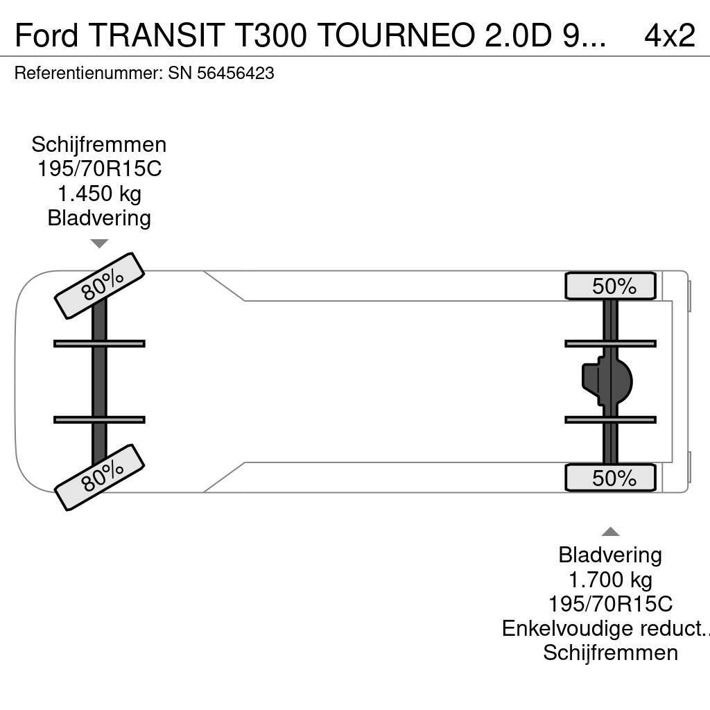 Ford TRANSIT T300 TOURNEO 2.0D 9-PERSON MINIBUS (MANUAL Overige bussen