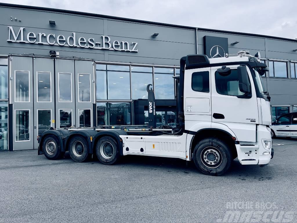 Mercedes-Benz AROCS 3253 L 8X4 LASTVÄXLARE ADR Vrachtwagen met containersysteem
