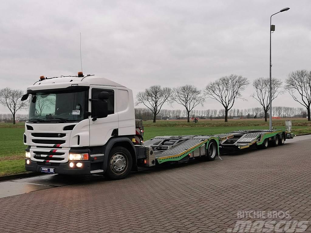 Scania P410 truck transporter Oprijwagen
