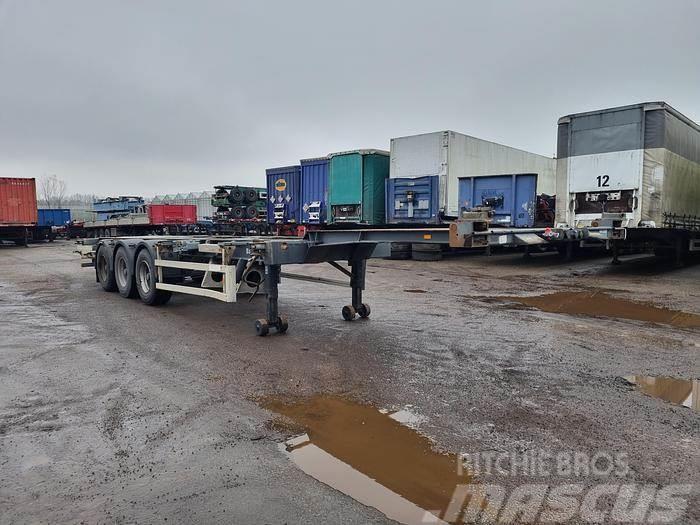Groenewegen 30CC-14-27| 40ft, 2x 20ft, 30ft, Containerchassis