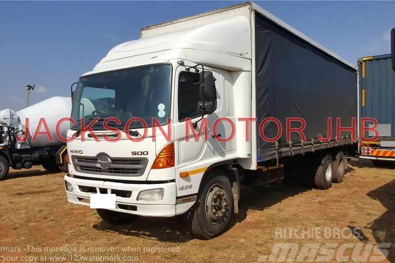 Hino 1626, 6x2 TAG AXLE WITH TAUTLINER BODY Anders