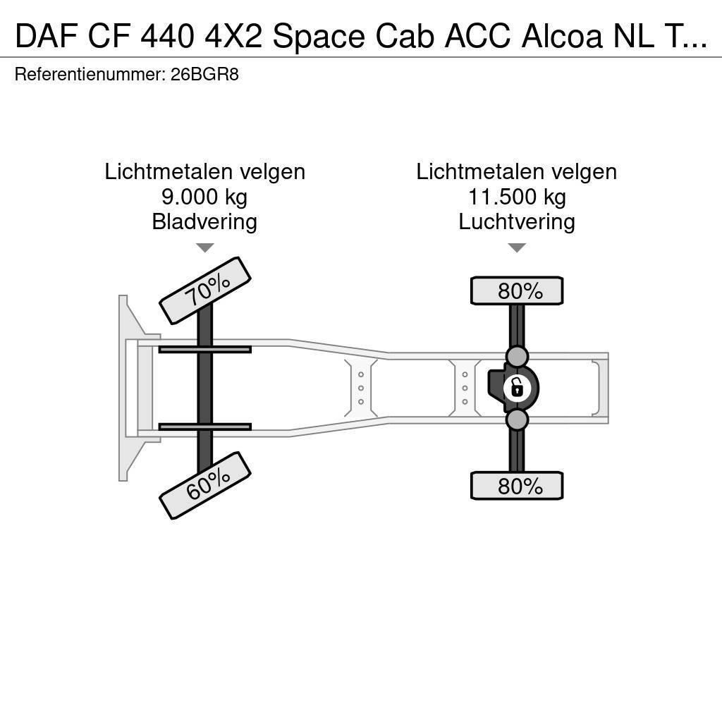 DAF CF 440 4X2 Space Cab ACC Alcoa NL Truck APK 01/202 Trekkers