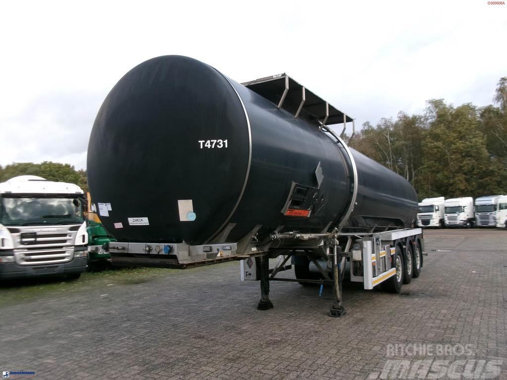 Crossland Bitumen tank inox 33 m3 / 1 comp + ADR L4BN Tankopleggers