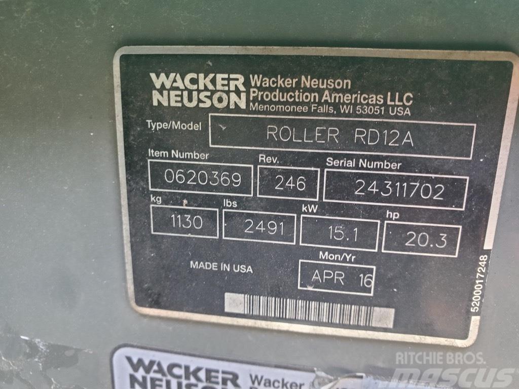 Wacker Neuson RD 12 A Duowalsen