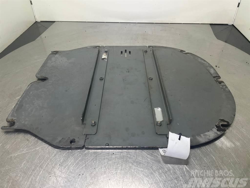 Liebherr A934C-10063344/10063347/10063374-Protective sheet Chassis en ophanging