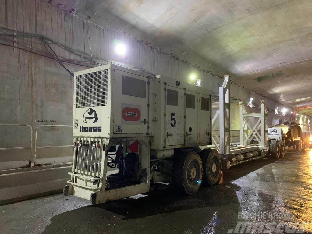 Thomas Multi-Service Vehicle TSP90-320 Mijnbouw trucks, ondergronds
