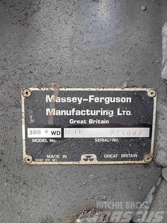 Massey Ferguson 398 - 4x4 Tractoren