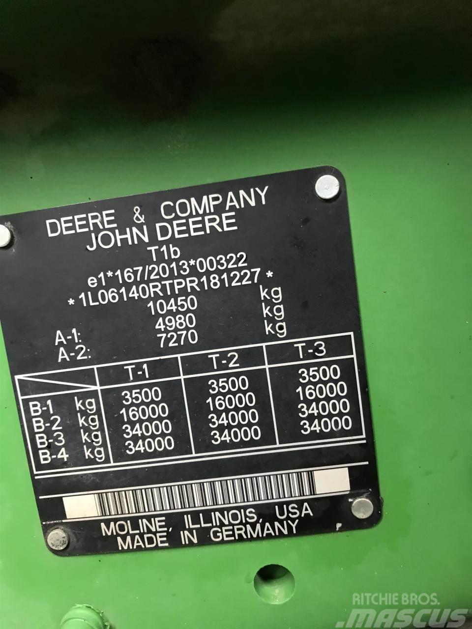 John Deere 6R 140 Tractoren