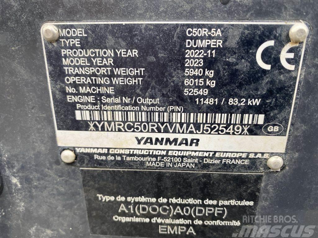Yanmar YAN C50-5A Rupsdumpers