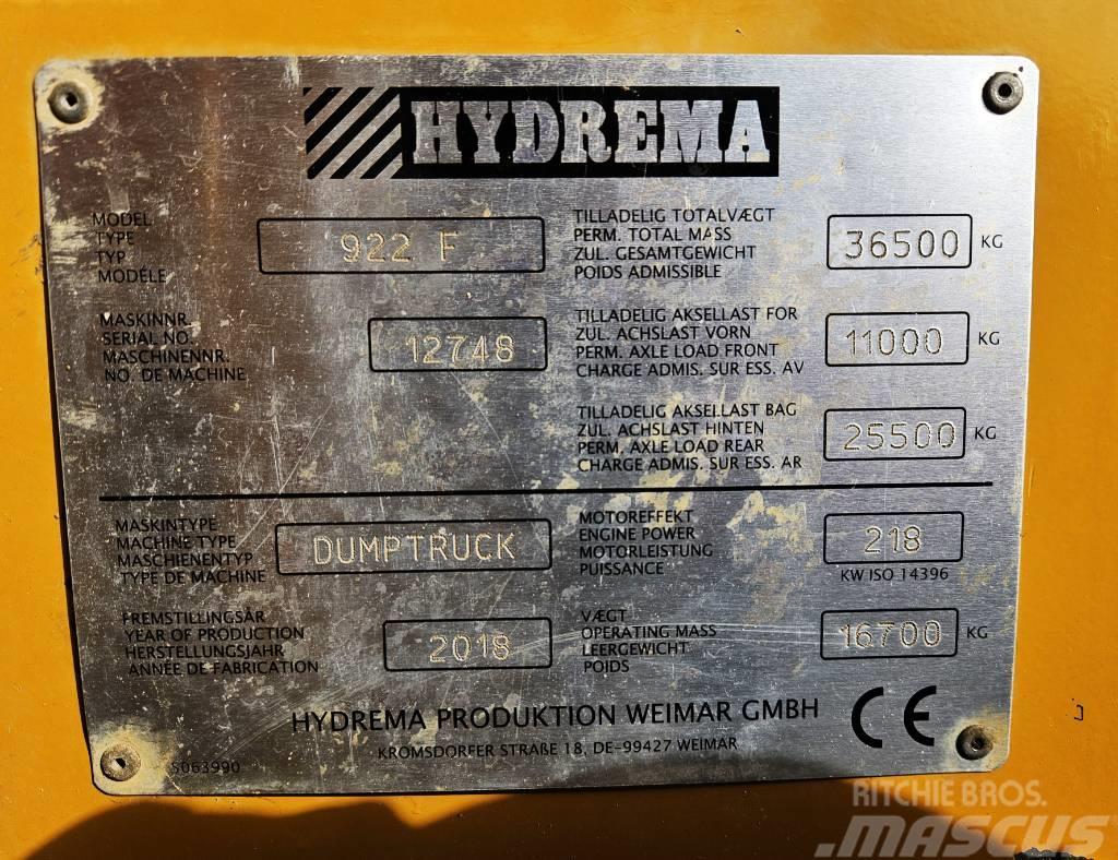 Hydrema 922 F Mini Dumpers
