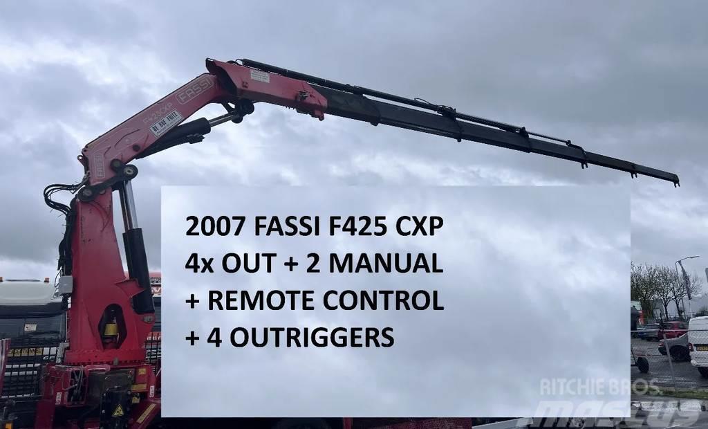 Fassi F425CXP F425CXP + REMOTE + 4 OUTRIGGERS - 4x OUT + Laadkranen