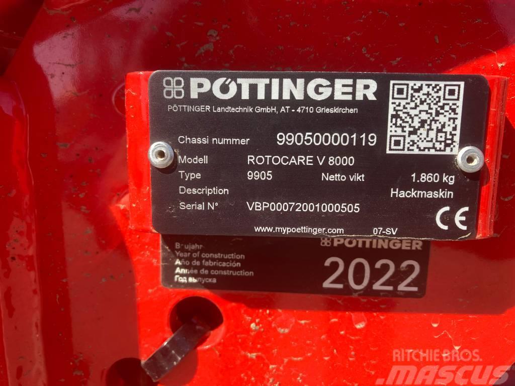 Pöttinger ROTOCARE V 8000 Overige grondbewerkingsmachines en accessoires