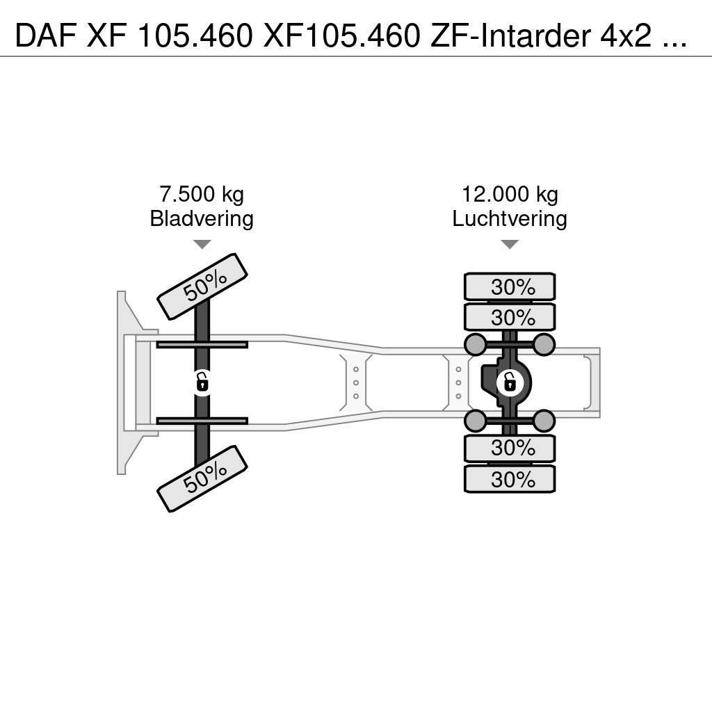 DAF XF 105.460 XF105.460 ZF-Intarder 4x2 Automatik Eur Trekkers