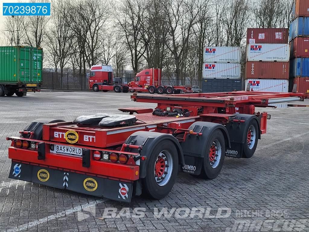 Jumbo DO270SPE B-double 3 axles 20ft LZV container B-dou Containerchassis
