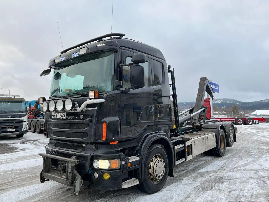 Scania R500 V8 JOAB Vrachtwagen met containersysteem