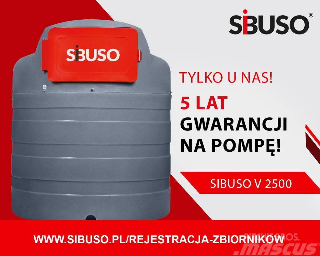 Sibuso 2500L zbiornik dwupłaszczowy Diesel Tanken