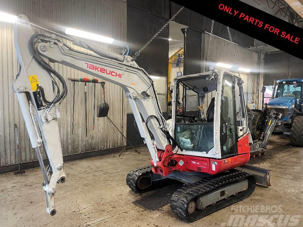 Takeuchi TB240 Dismantled: only spare parts Minigraafmachines < 7t