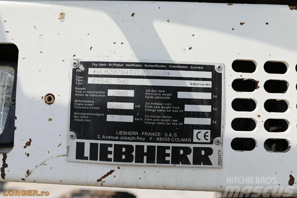 Liebherr R954 C SHD Rupsgraafmachines