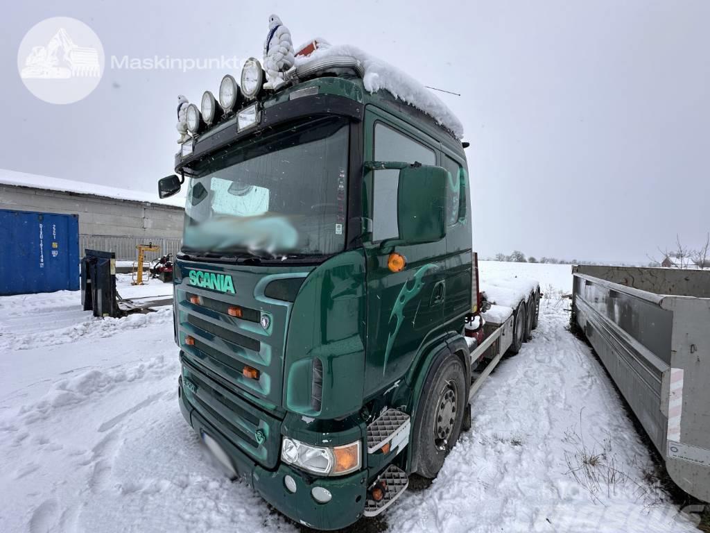 Scania R 500 LB Vrachtwagen met containersysteem