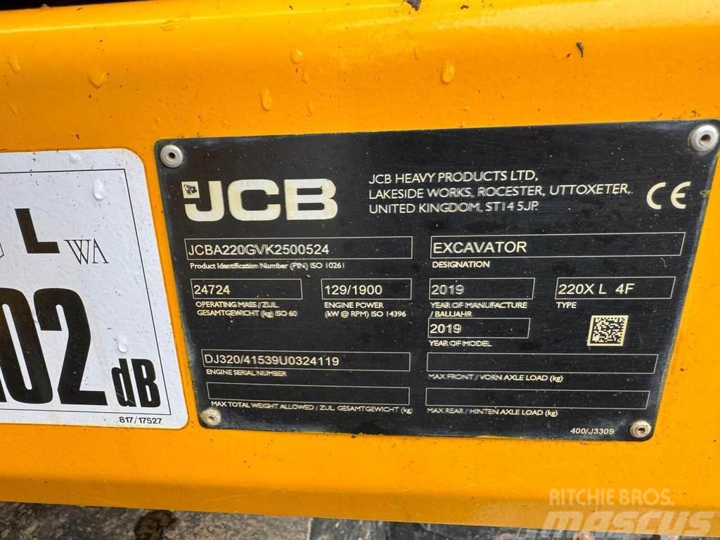 JCB JS220X LC Rupsgraafmachines