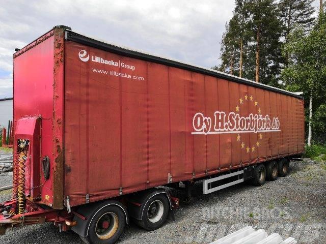  PWT Powerco trailers Puoliperävaunu Schuifzeilen