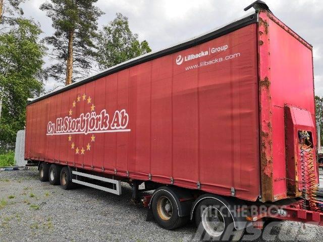  PWT Powerco trailers Puoliperävaunu Schuifzeilen