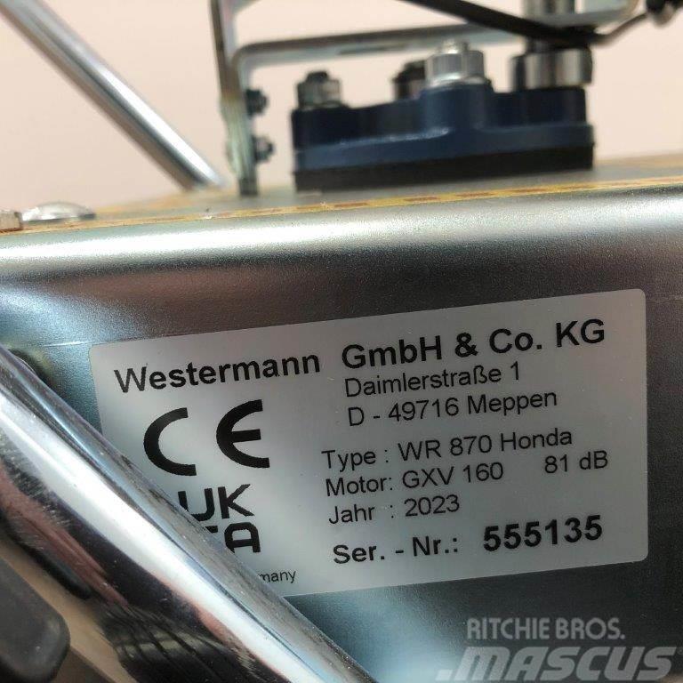 Westermann WR 870 HONDA Veegmachines