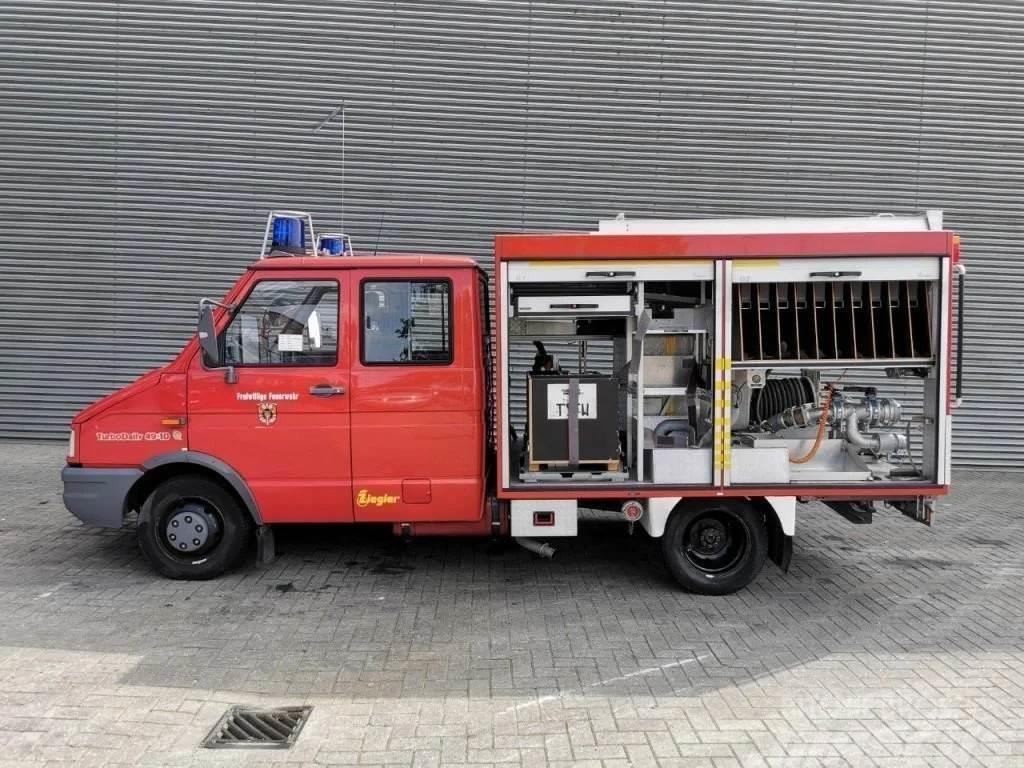 Iveco TurboDaily 49-10 Feuerwehr 15.618 KM 2 Pieces! Brandweerwagens