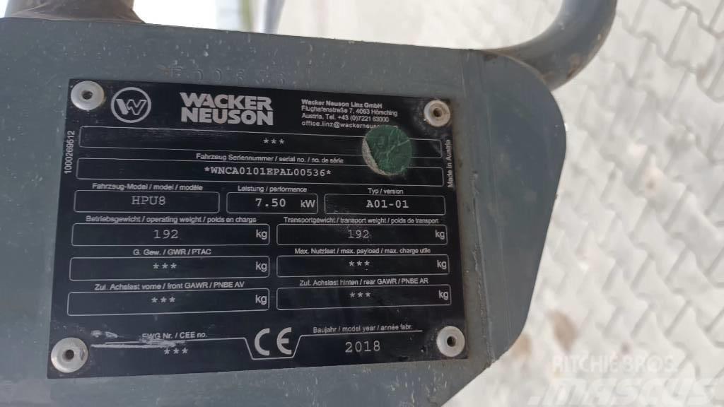 Wacker Neuson HPU 8 Rupsgraafmachines