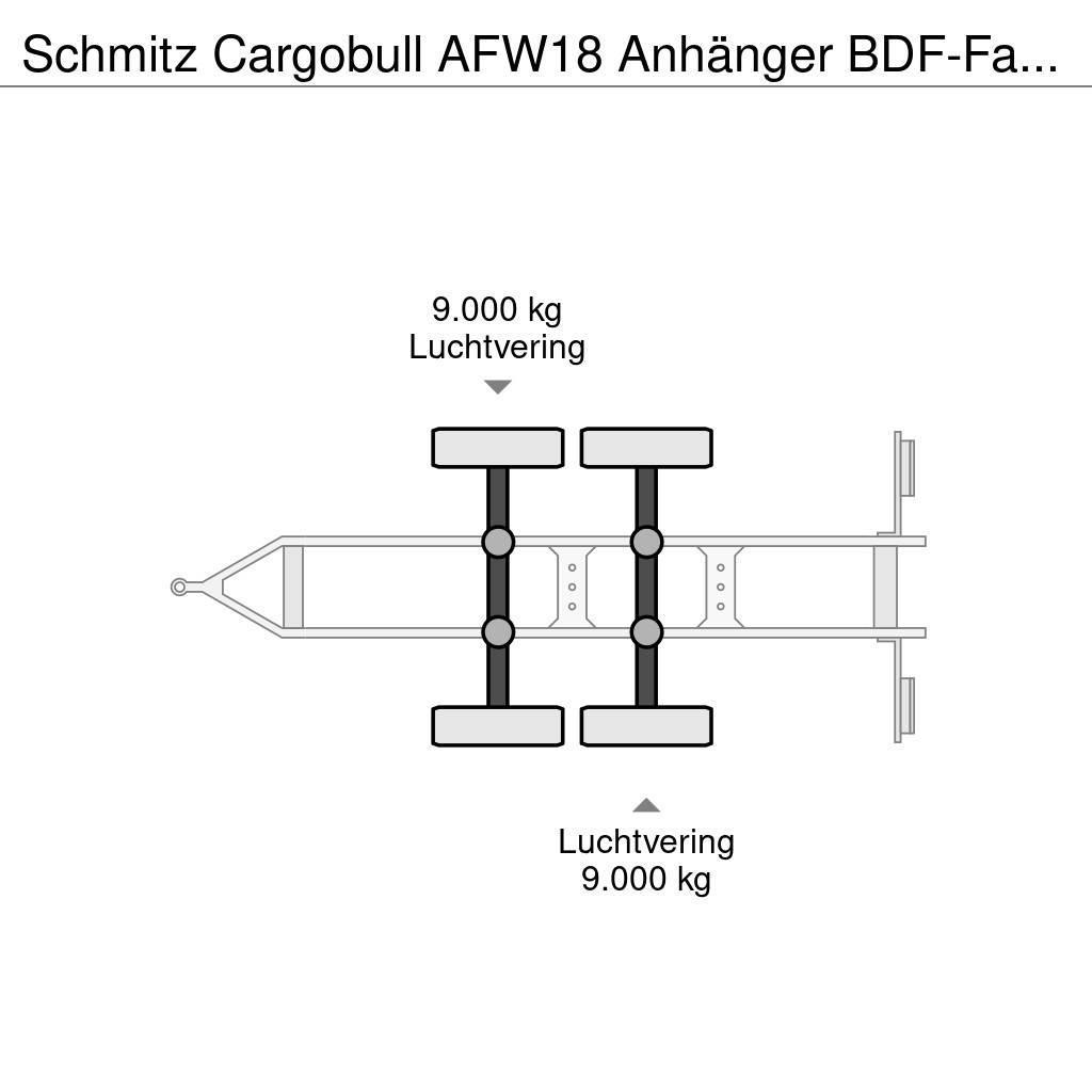 Schmitz Cargobull AFW18 Anhänger BDF-Fahrgestell Containerchassis