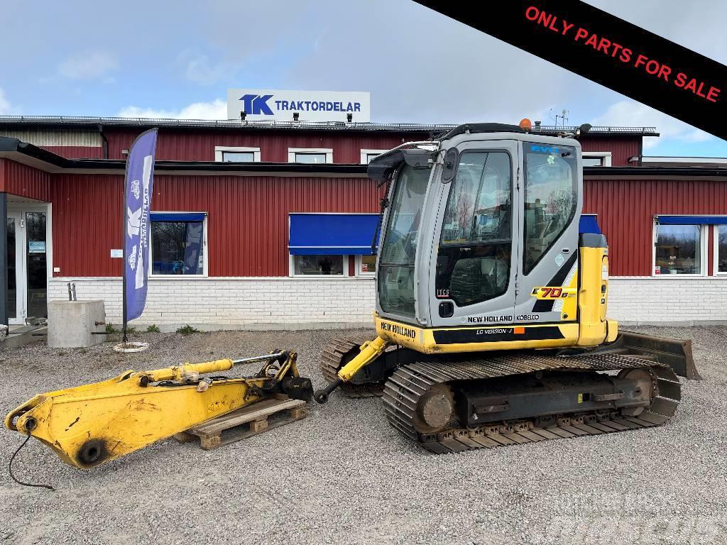 New Holland Kobelco E70B SR LC Dismantled: only spare parts Rupsgraafmachines