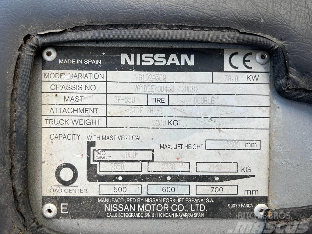 Nissan DX 30 Diesel heftrucks