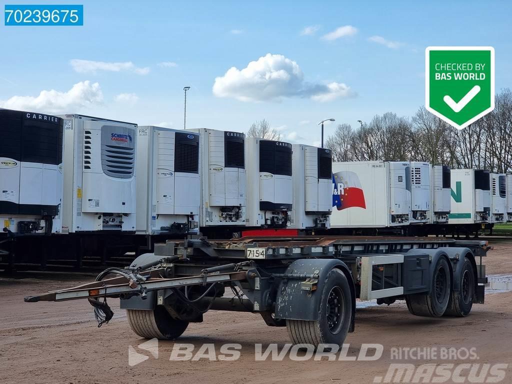 GS Meppel AIC-2700 LBM 3 axles Liftachse Containerchassis