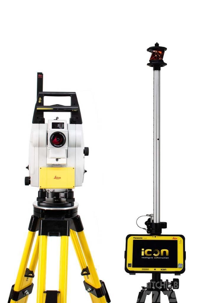 Leica Used iCR70 5" Robotic Total Station w/ CC80 & iCON Overige componenten