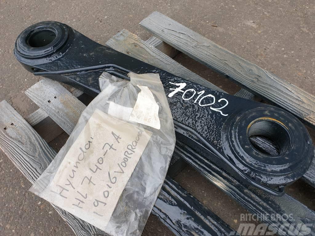 Hyundai HL740-7A bucket linkage Chassis en ophanging