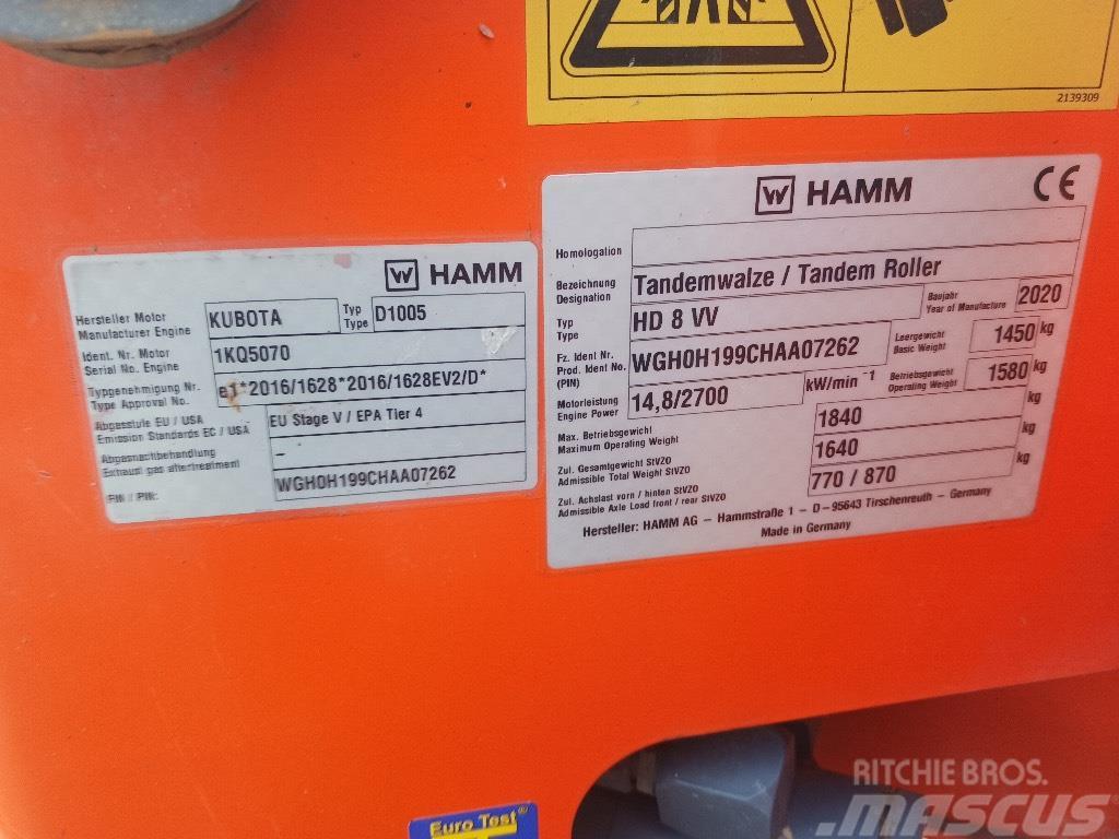 Hamm HD 8 VV Duowalsen