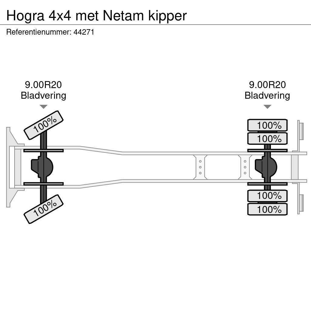  Hogra 4x4 met Netam kipper Kipper