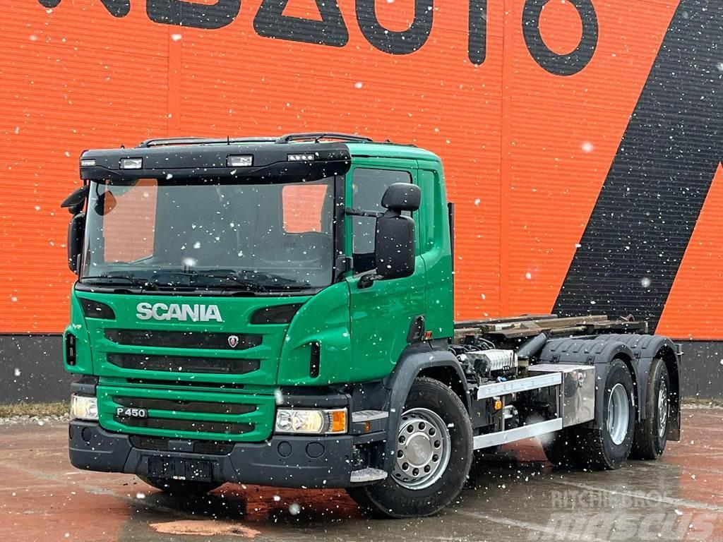 Scania P 450 6x2*4 LIVAB AL26.54 26 ton / L=5400 mm Vrachtwagen met containersysteem
