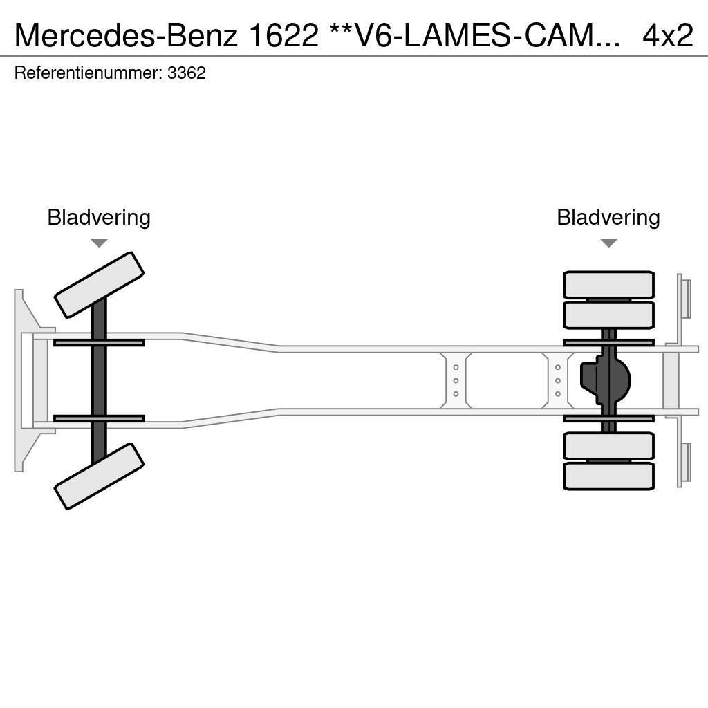 Mercedes-Benz 1622 **V6-LAMES-CAMION FRANCAIS** Chassis met cabine