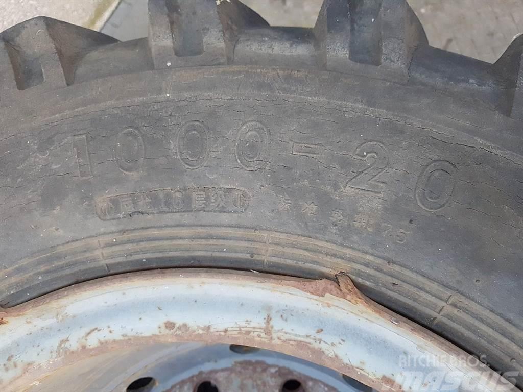 Furukawa W725LS-10.00-20-Tire/Reifen/Band Banden, wielen en velgen