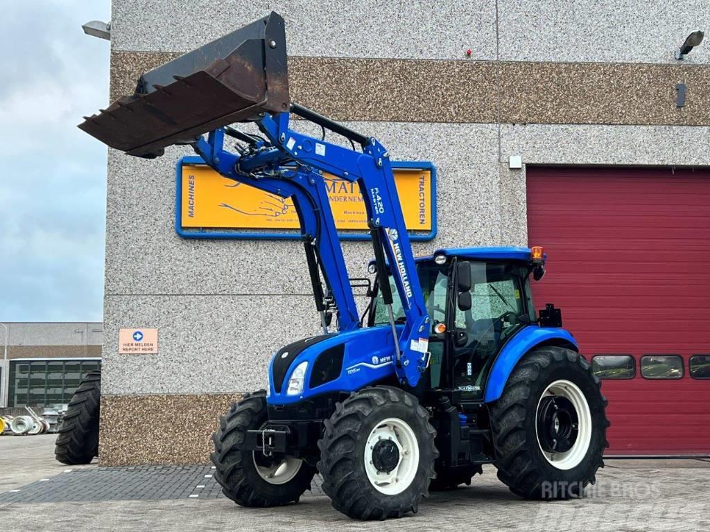 New Holland TD5.90, 2021, 1526 heures, chargeur!! Tractoren