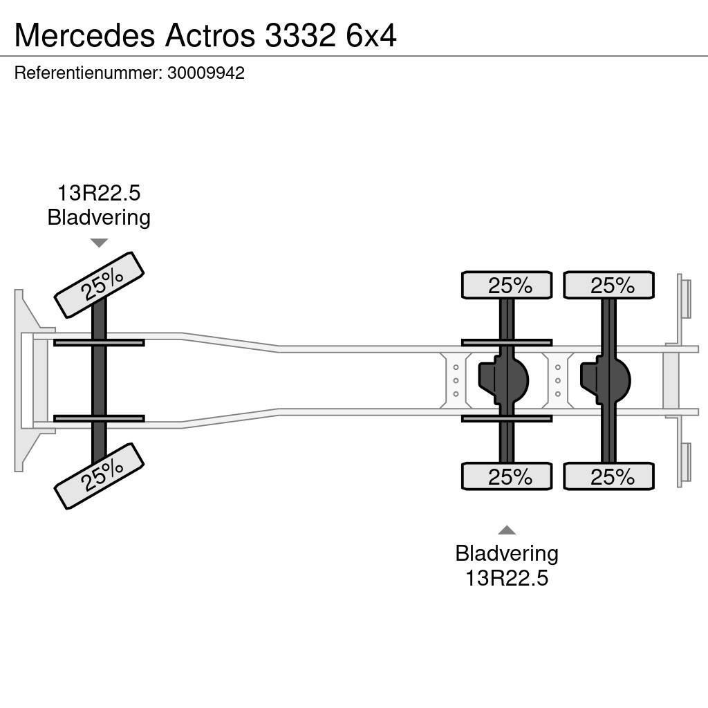 Mercedes-Benz Actros 3332 6x4 Kipper