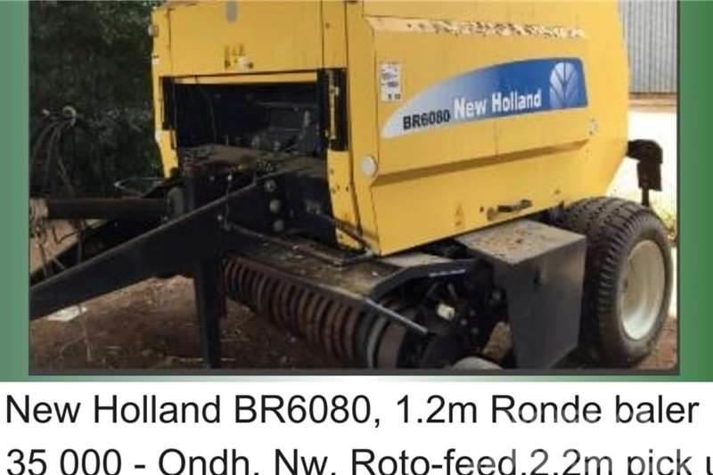 New Holland BR6080 - 1.2m - 2.2m pick up - roto feed Anders