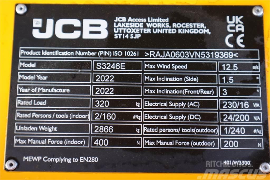 JCB S3246E Valid inspection, *Guarantee! New And Avail Schaarhoogwerkers