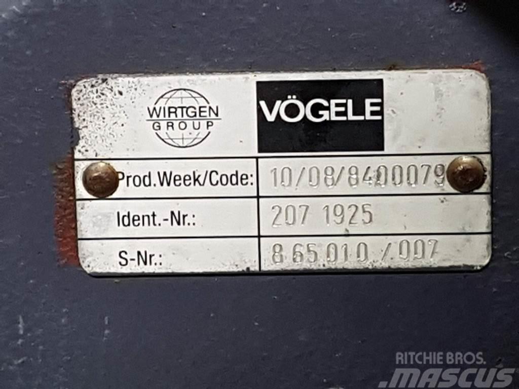 Vögele 2071925 - Transmission/Getriebe/Transmissiebak Transmissie